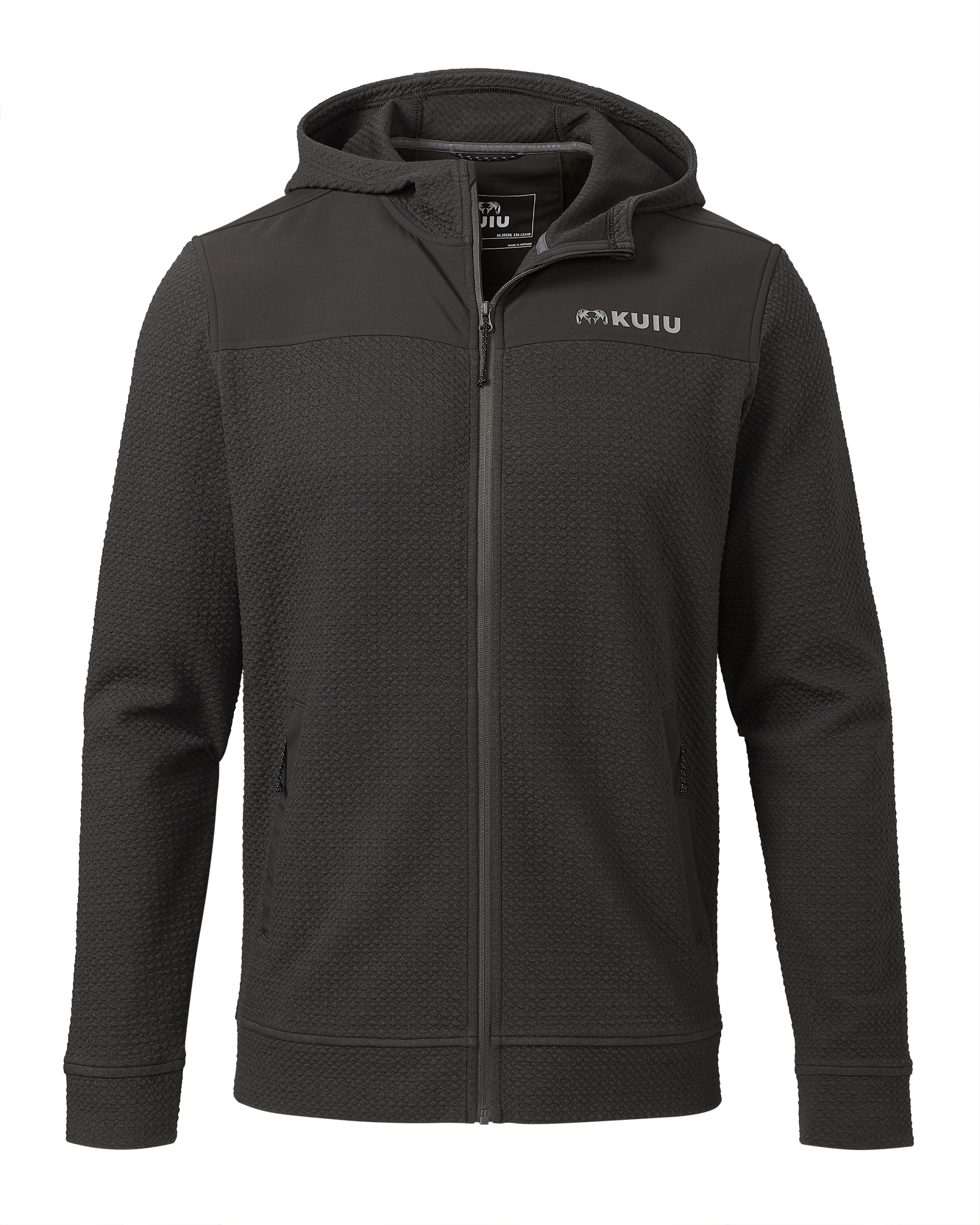 Solitude Knit Hoodie | Asphalt