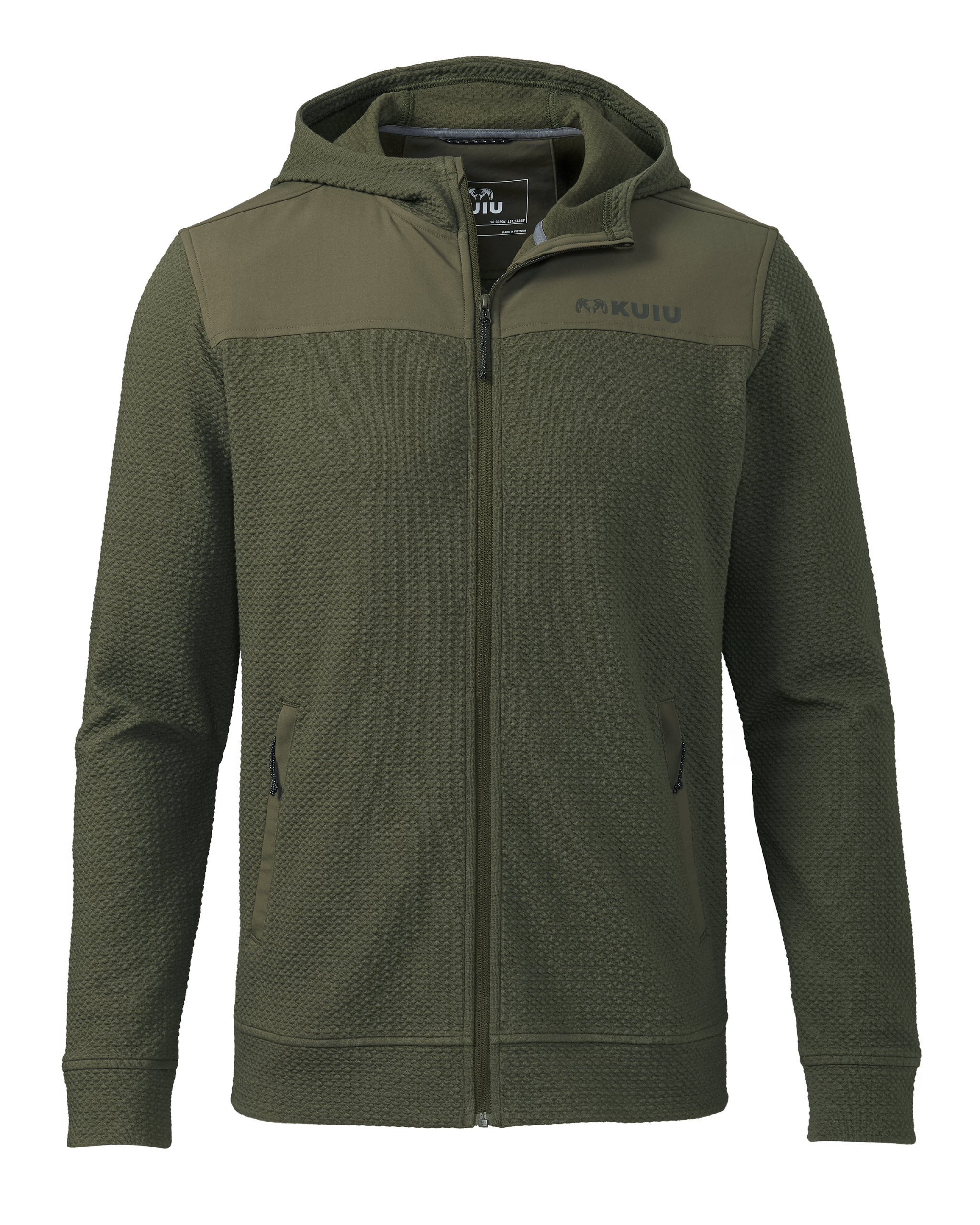 Solitude Knit Hoodie | Evergreen