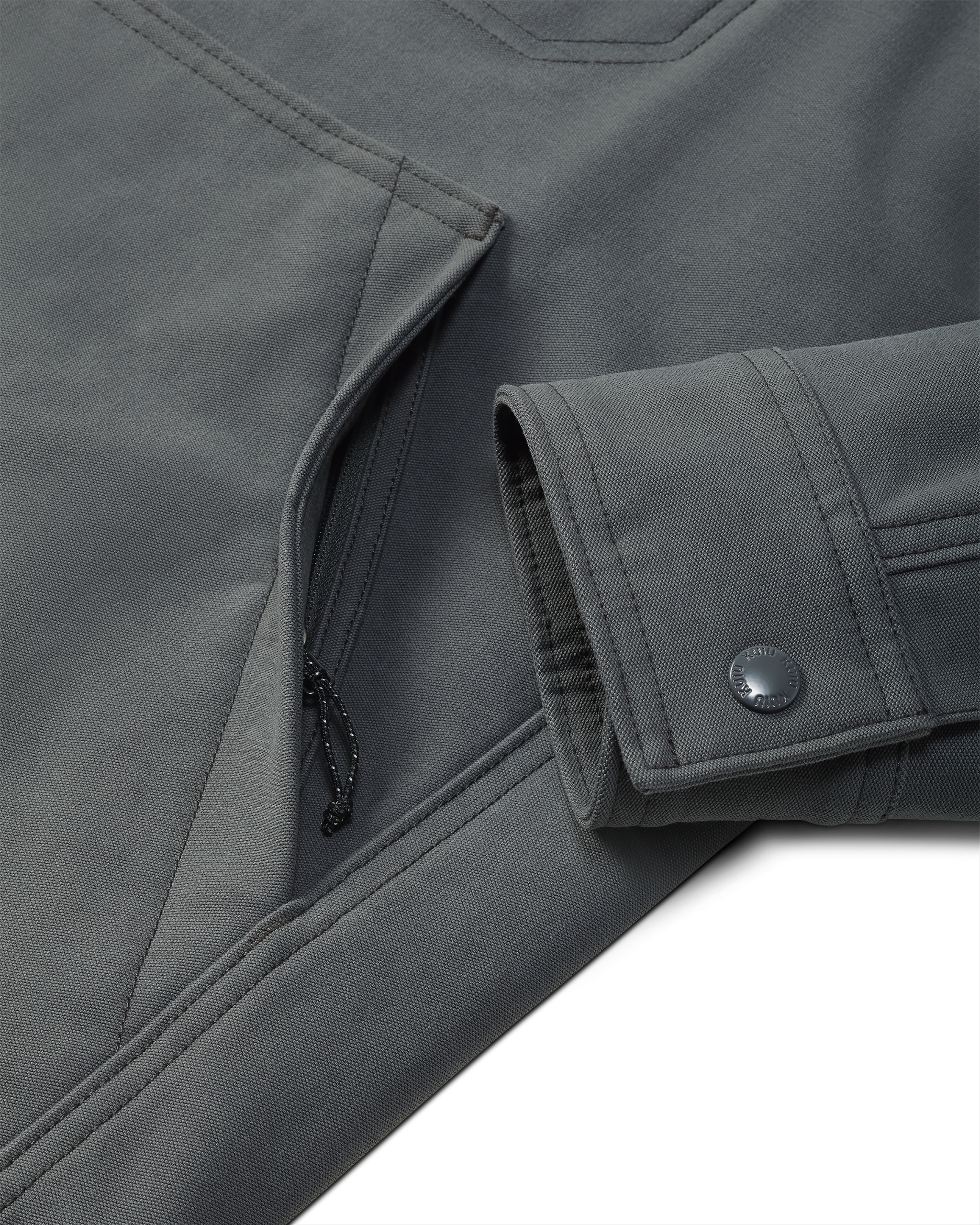 Brawley Hooded Fleece Jacket | Gunmetal - Image 5