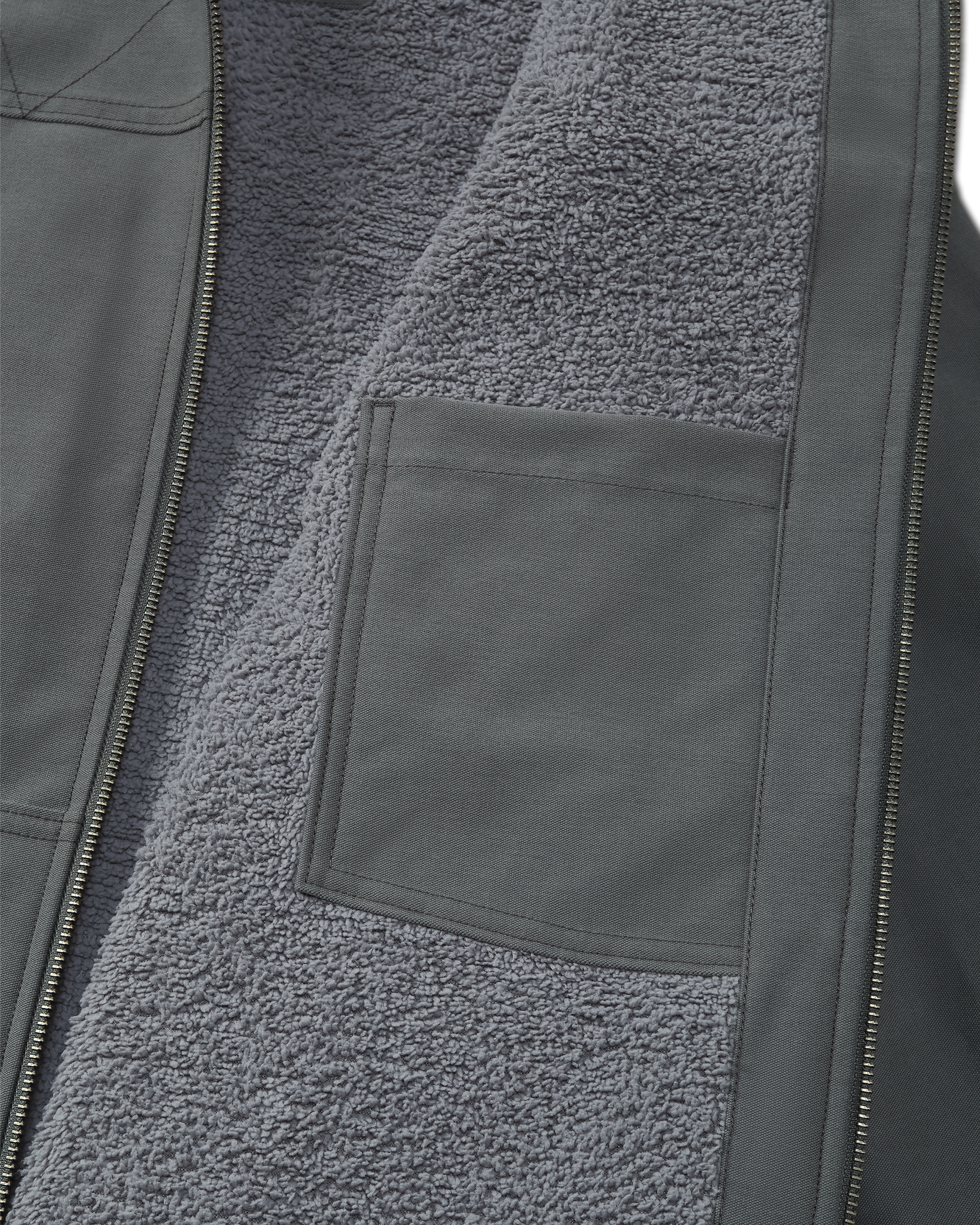 Brawley Hooded Fleece Jacket | Gunmetal - Image 4