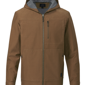 Brawley Hooded Fleece Jacket | Saddle