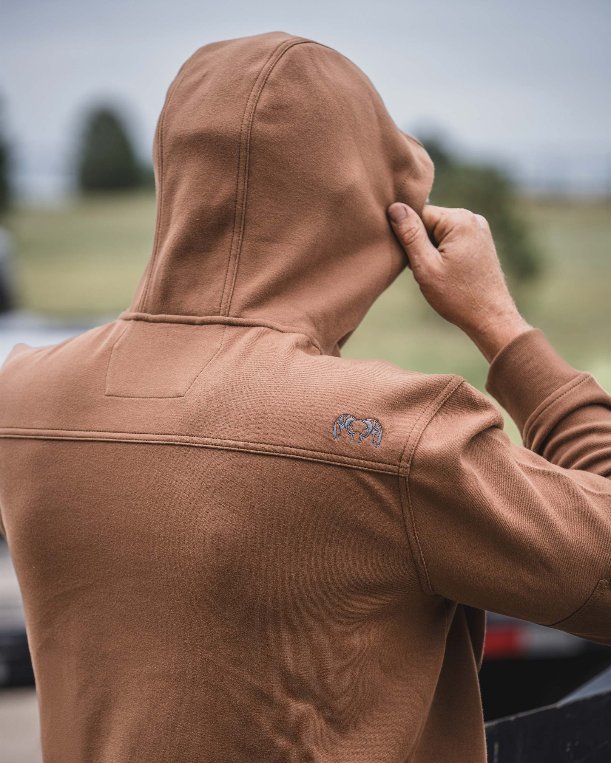Workgrade Utility Hoodie | Saddle - Image 8