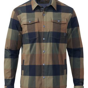 Field Flannel Fleece Shirt Jacket | Valo Plaid