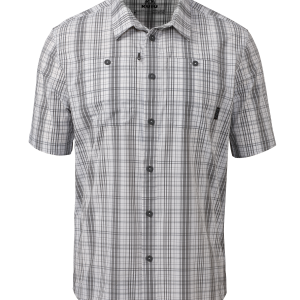 Borrego SS Shirt | Granite Plaid