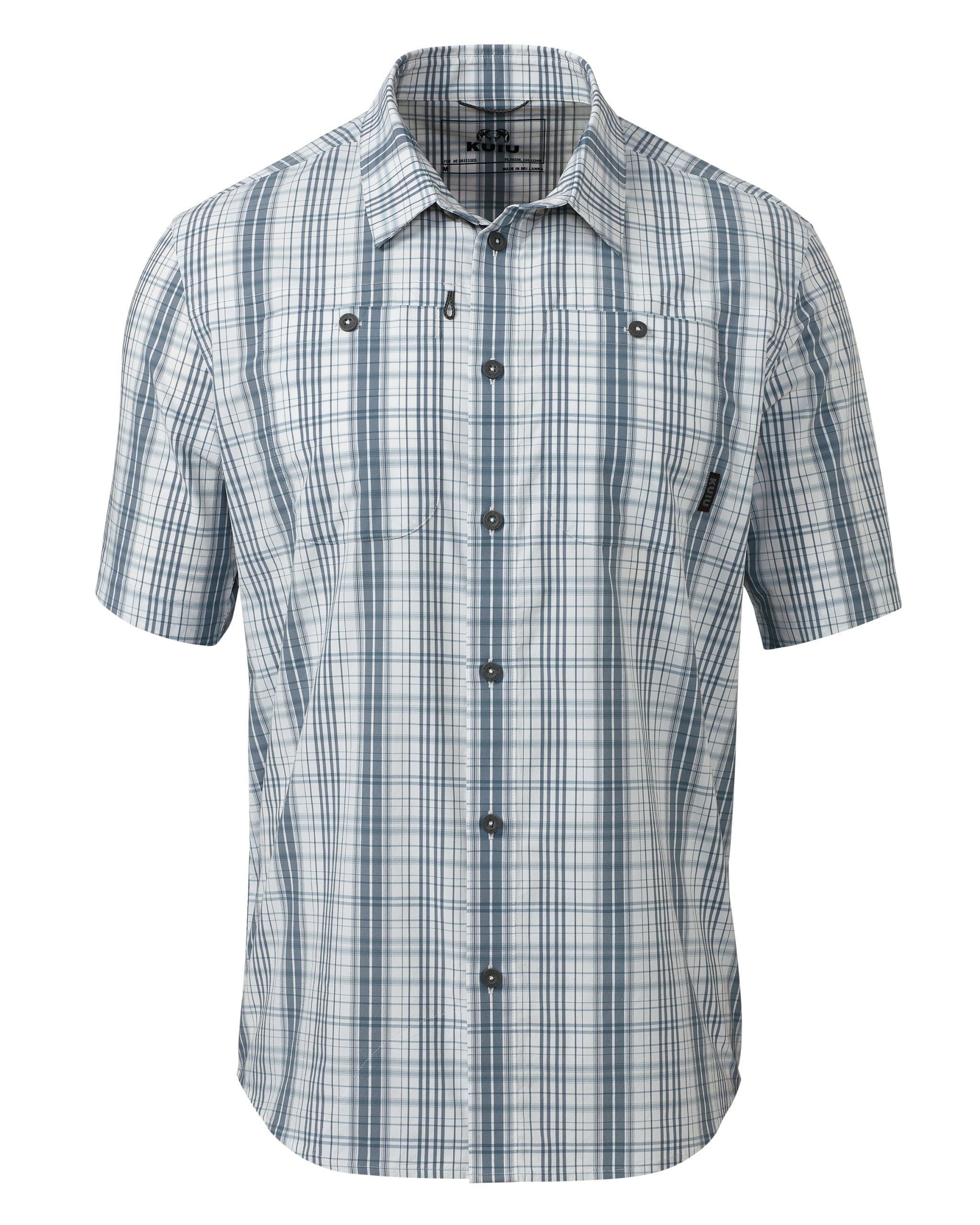 Borrego SS Shirt | Gravel Plaid