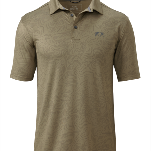 KUIU Performance Polo Topo | Khaki Topo