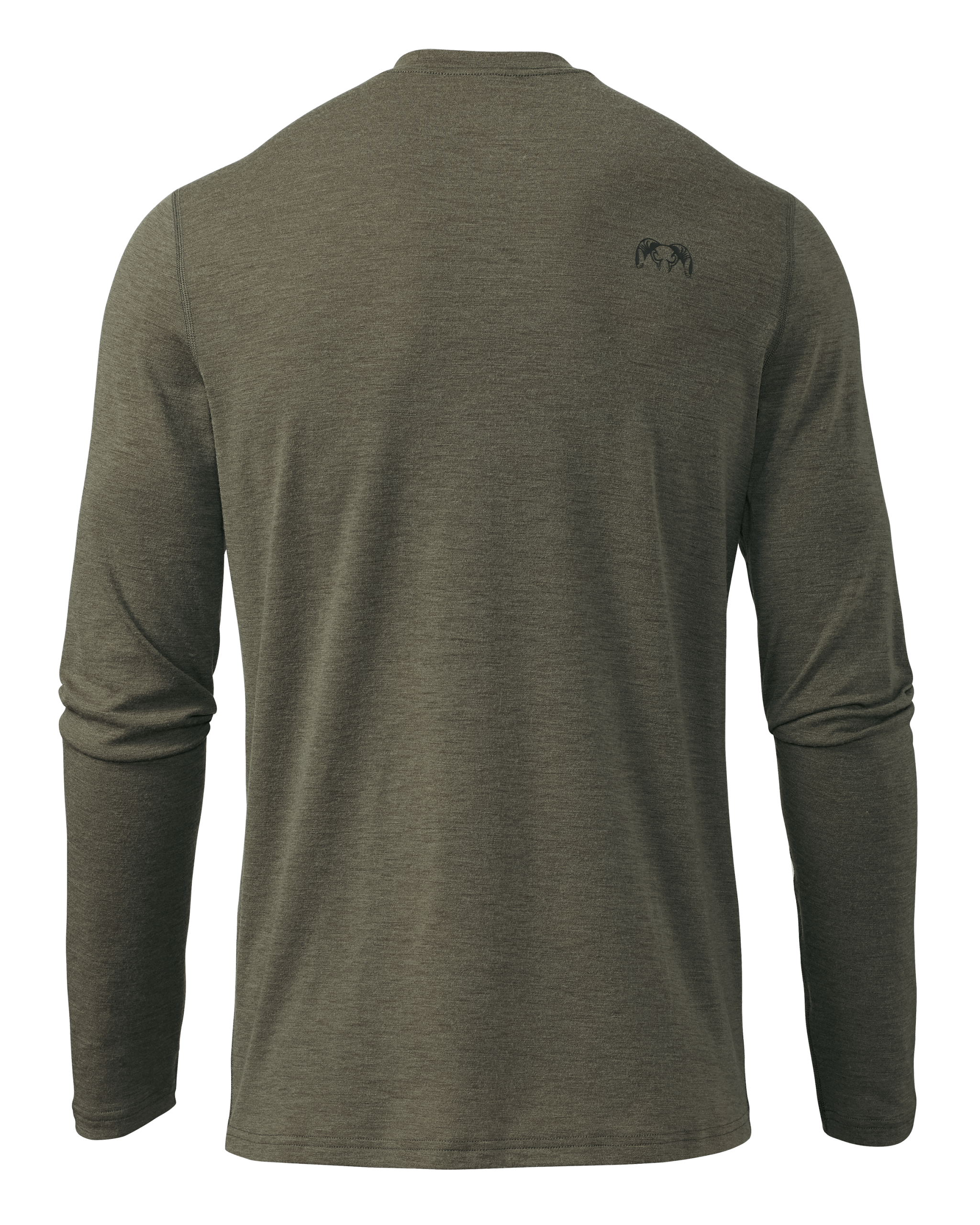 ULTRA Merino 120 LT LS Crew-T | Ash - Image 2