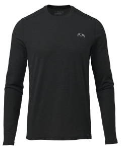 ULTRA Merino 120 LT LS Crew-T | Black