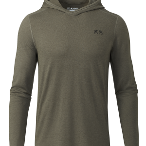 ULTRA Merino 120 LT LS Hoodie | Ash