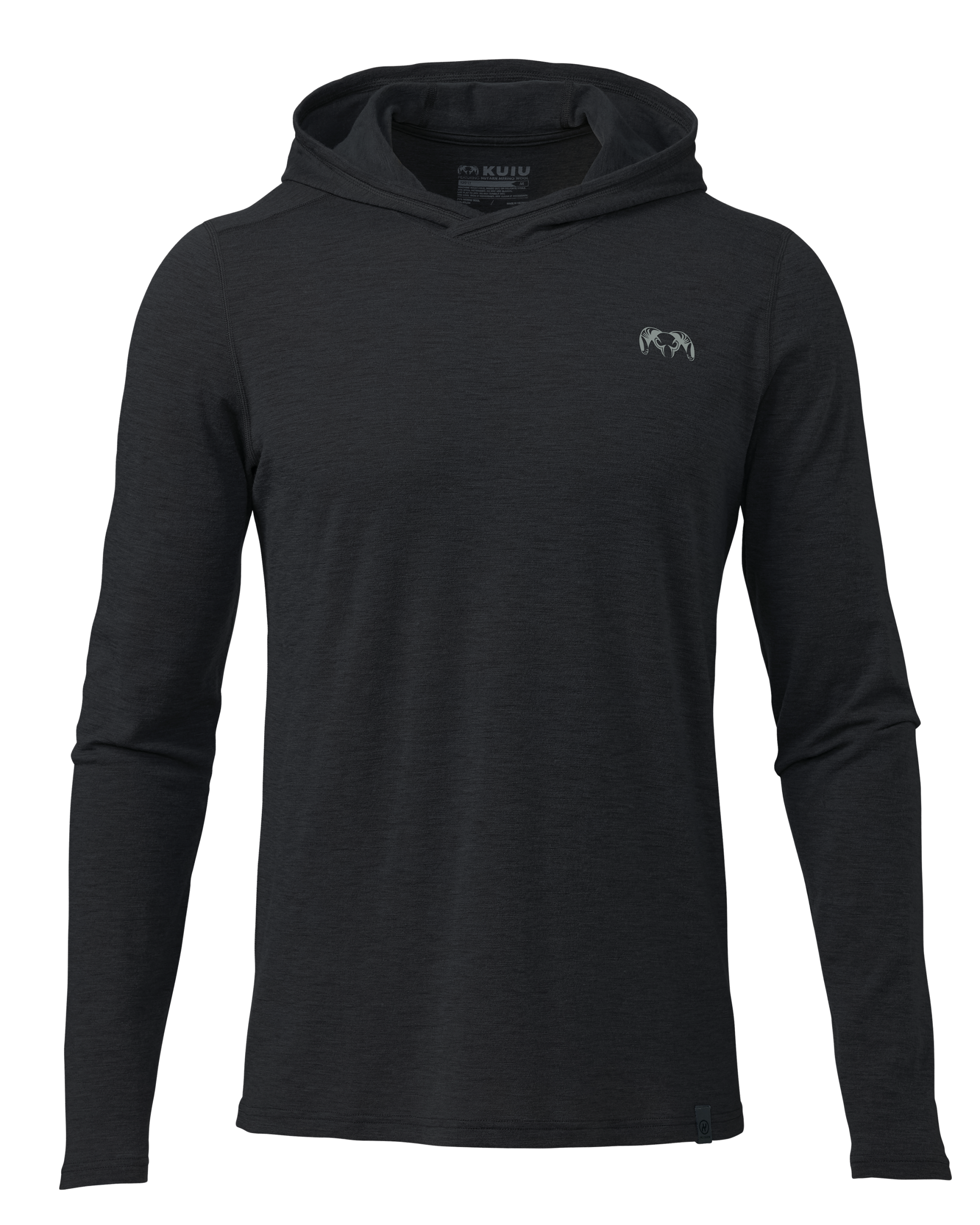 ULTRA Merino 120 LT LS Hoodie | Black