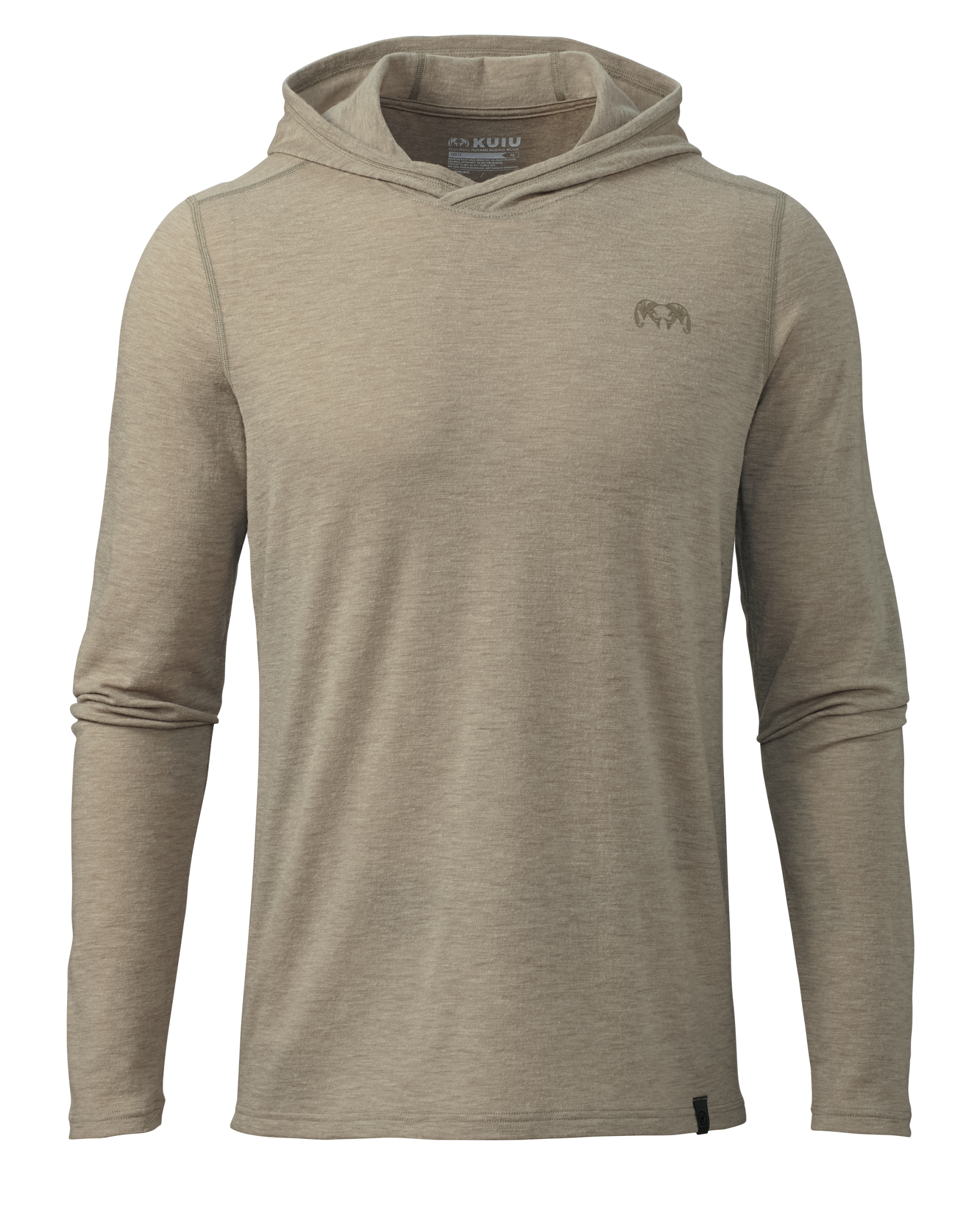 ULTRA Merino 120 LT LS Hoodie | Bone