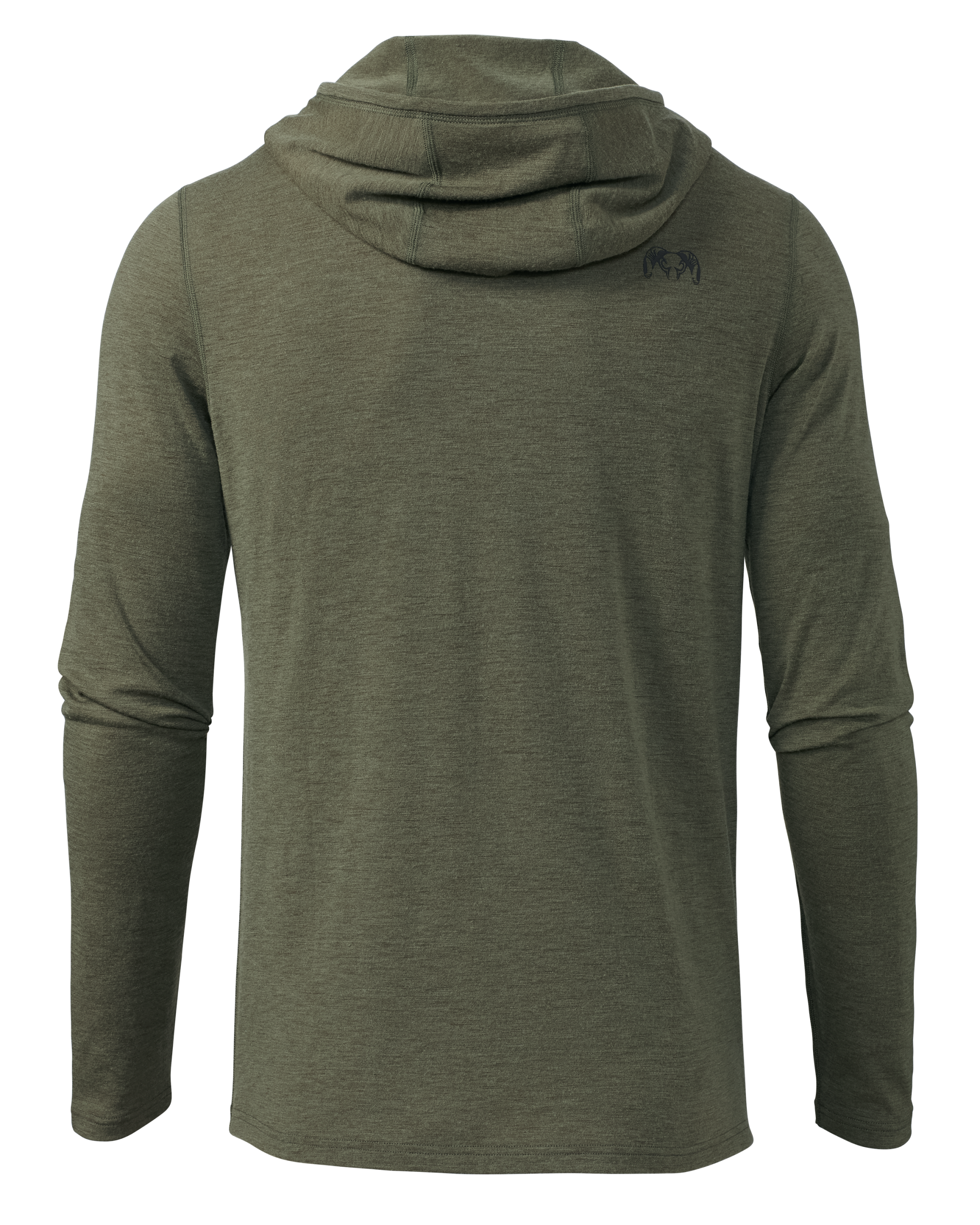 ULTRA Merino 120 LT LS Hoodie | Olive - Image 2