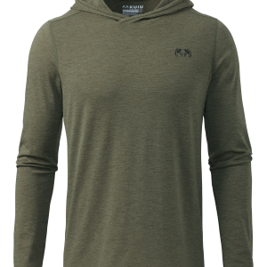 ULTRA Merino 120 LT LS Hoodie | Olive