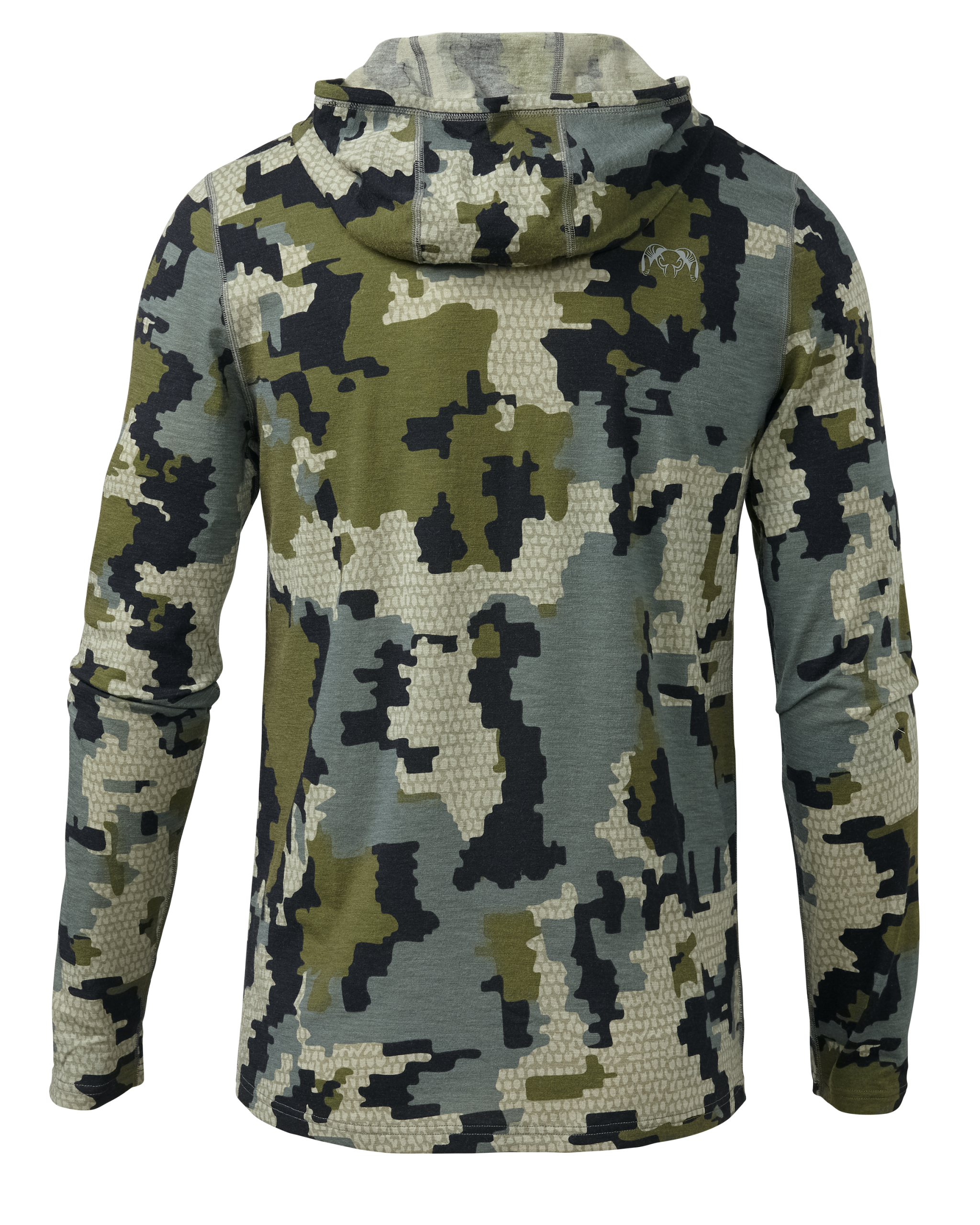 ULTRA Merino 120 LT LS Hoodie | Verde - Image 2