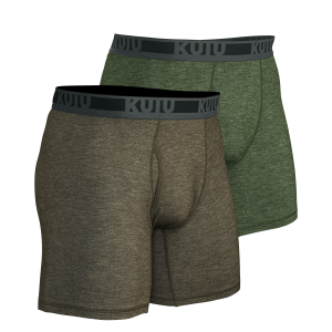 ULTRA Merino Boxer Brief 2-Pack | Ash-Verde Green