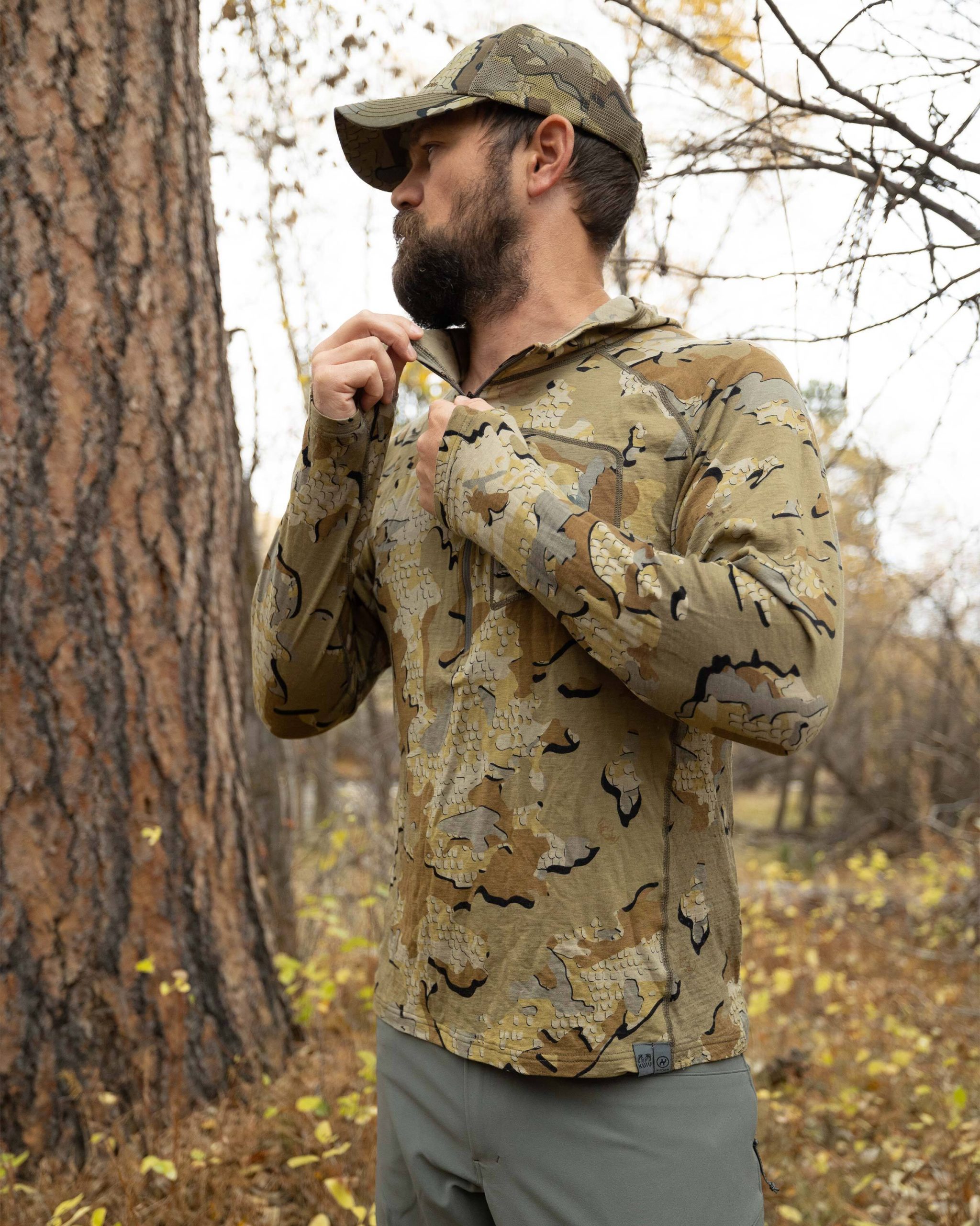ULTRA Merino 145 Zip-T Hunting Hoodie | Valo - Image 4