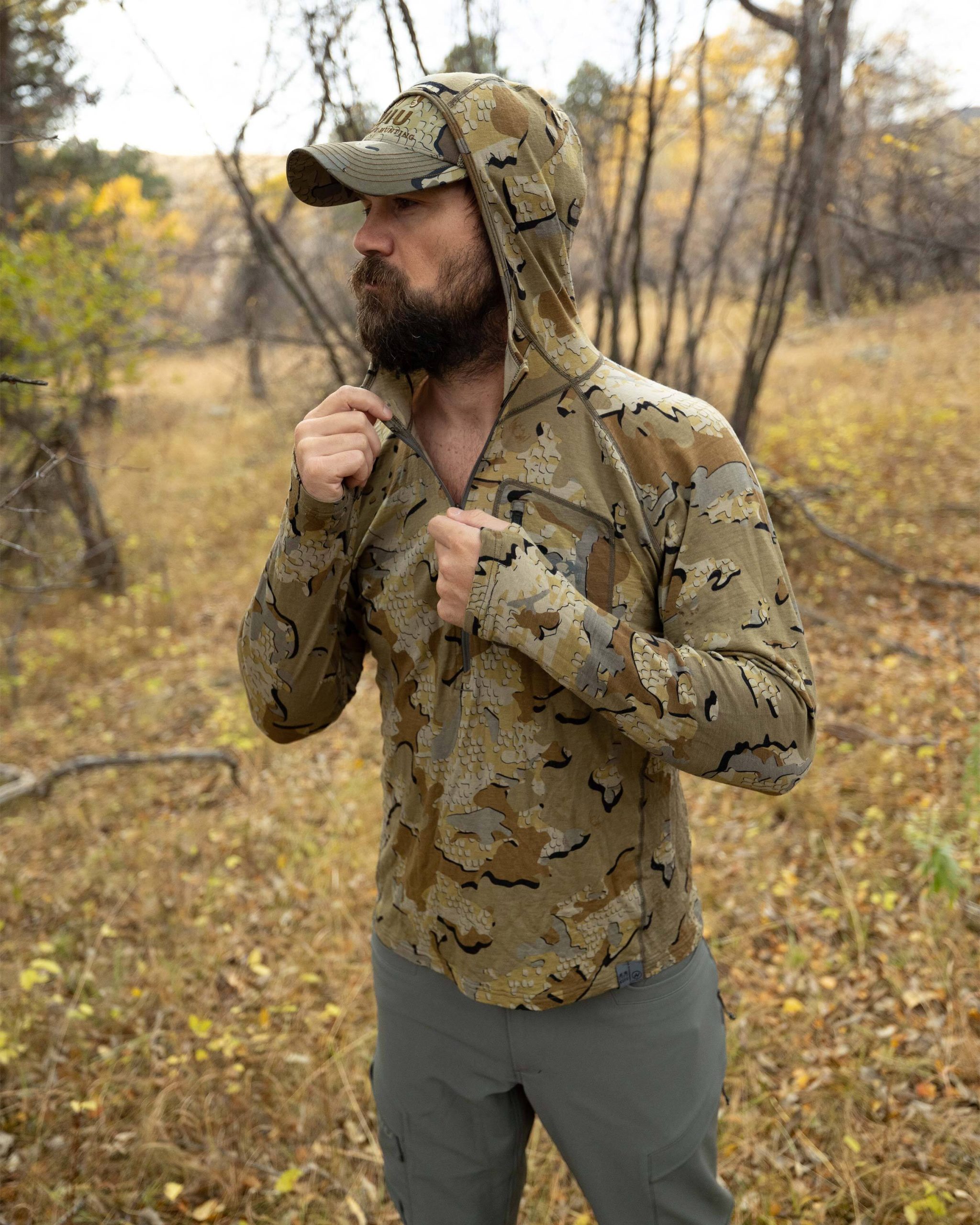 ULTRA Merino 145 Zip-T Hunting Hoodie | Valo - Image 5