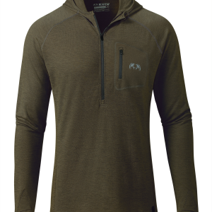 ULTRA Merino 145 Zip-T Hunting Hoodie | Loden