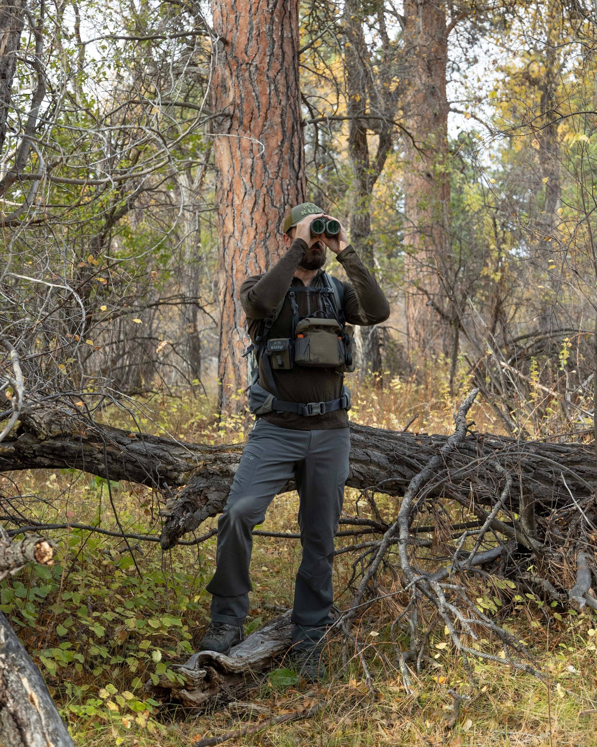 ULTRA Merino 145 Zip-T Hunting Shirt | Loden - Image 3