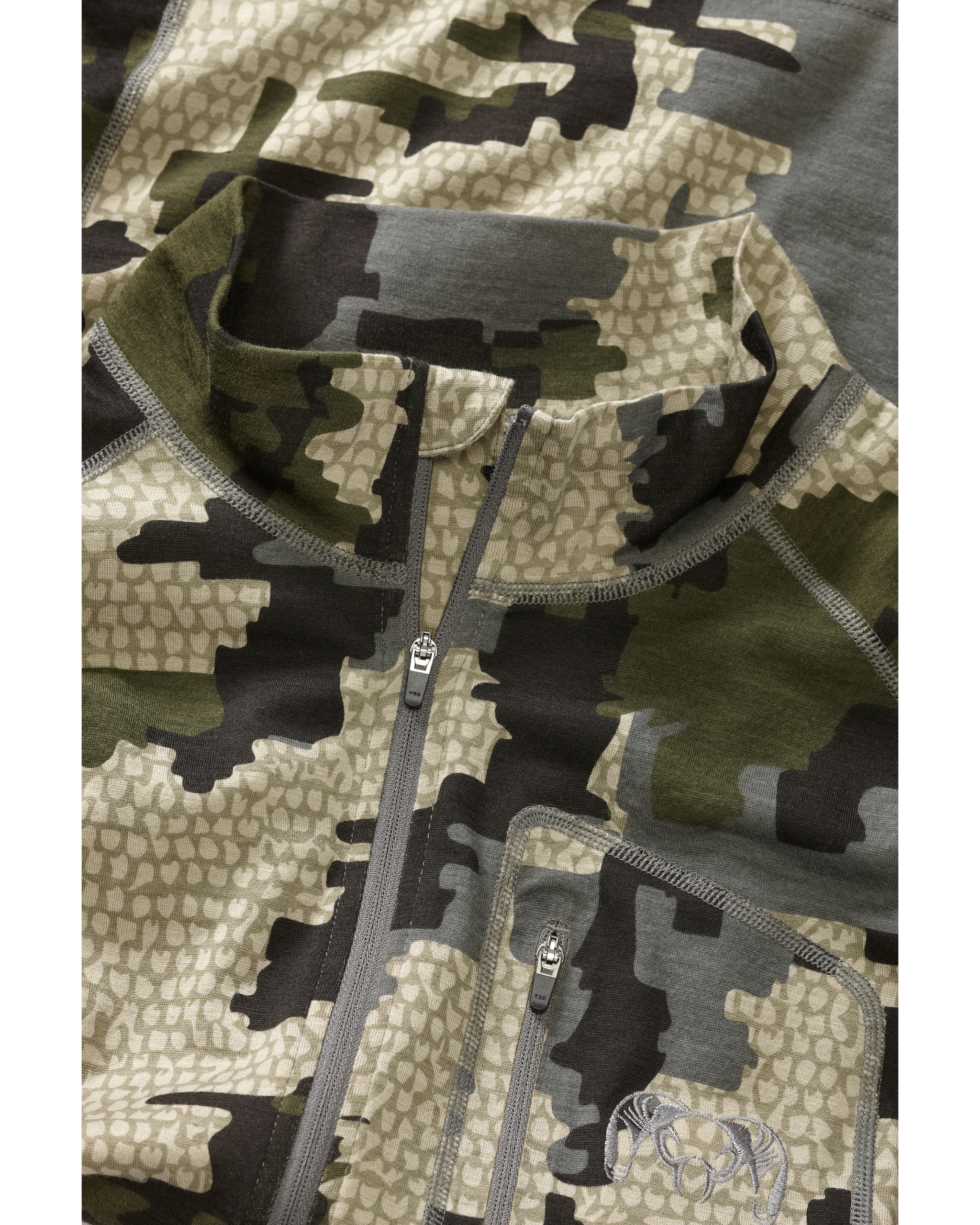 ULTRA Merino 145 Zip-T Hunting Shirt | Verde - Image 2