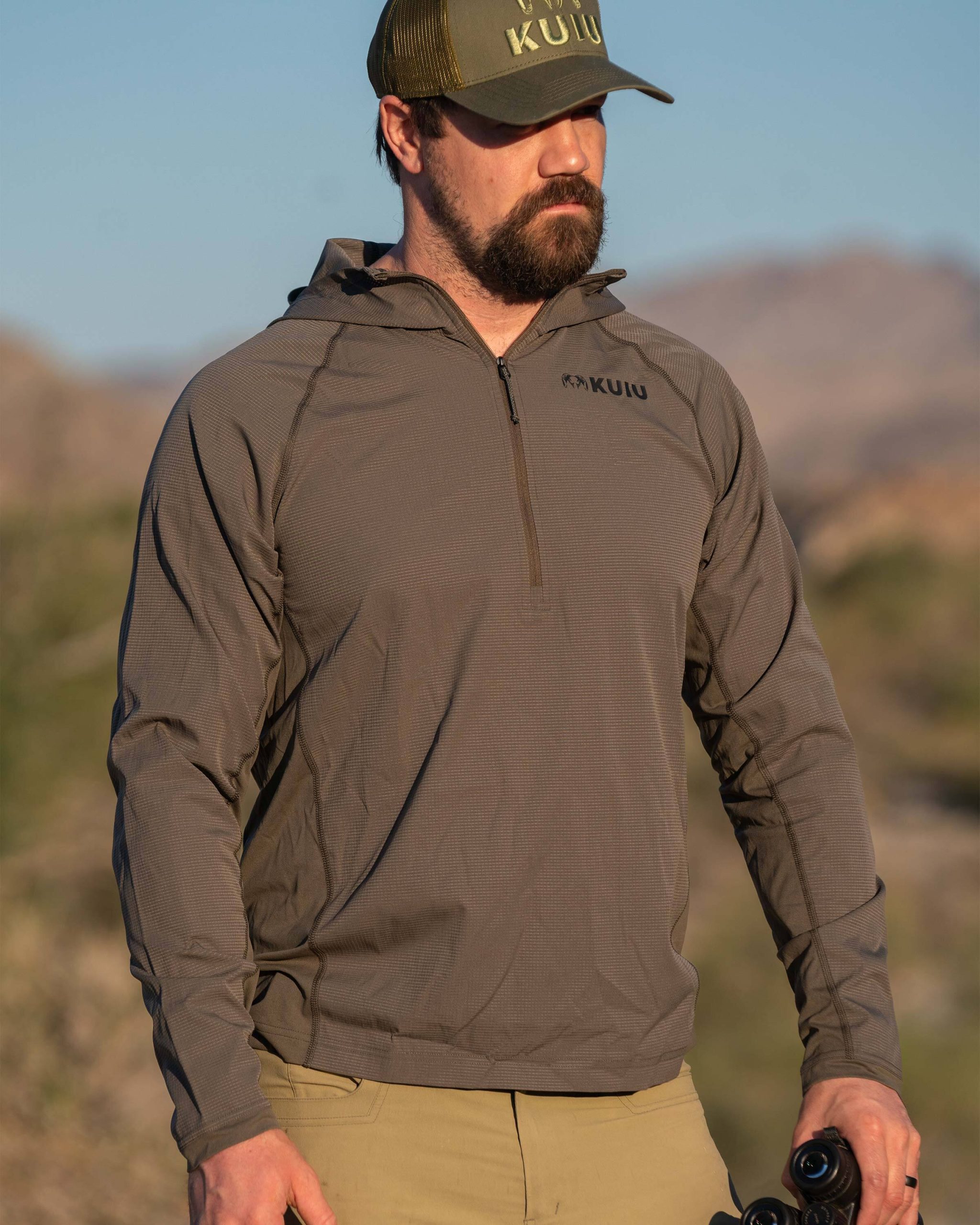 Tiburon Hybrid Hoodie | Ash - Image 9