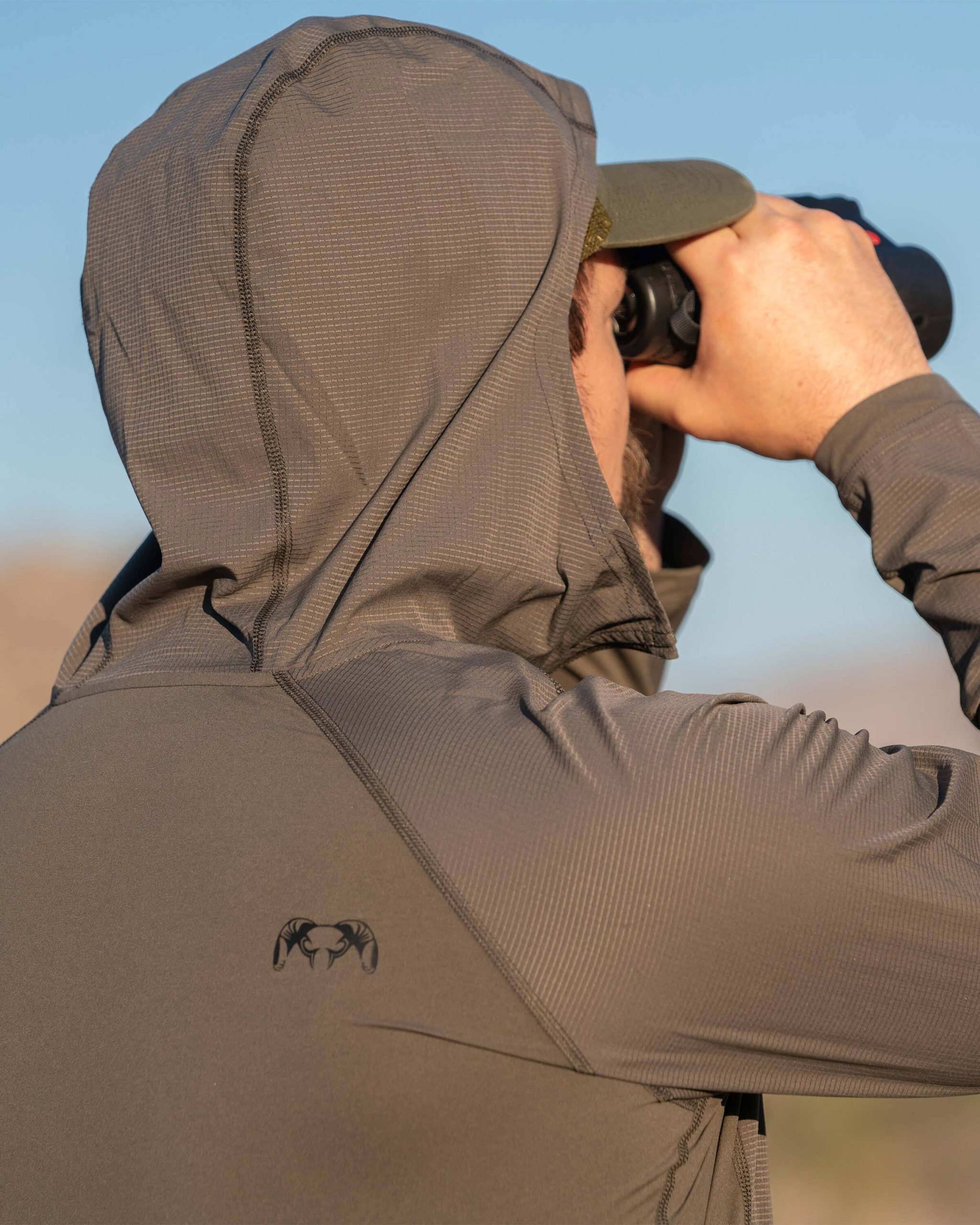 Tiburon Hybrid Hoodie | Ash - Image 10