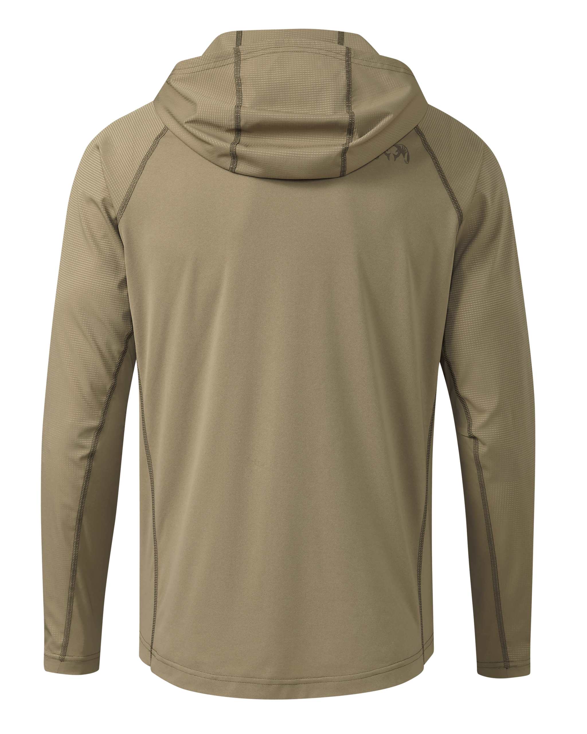 Tiburon Hybrid Hoodie | Khaki - Image 2