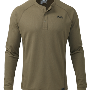 PRO Merino 200 Henley | Ash