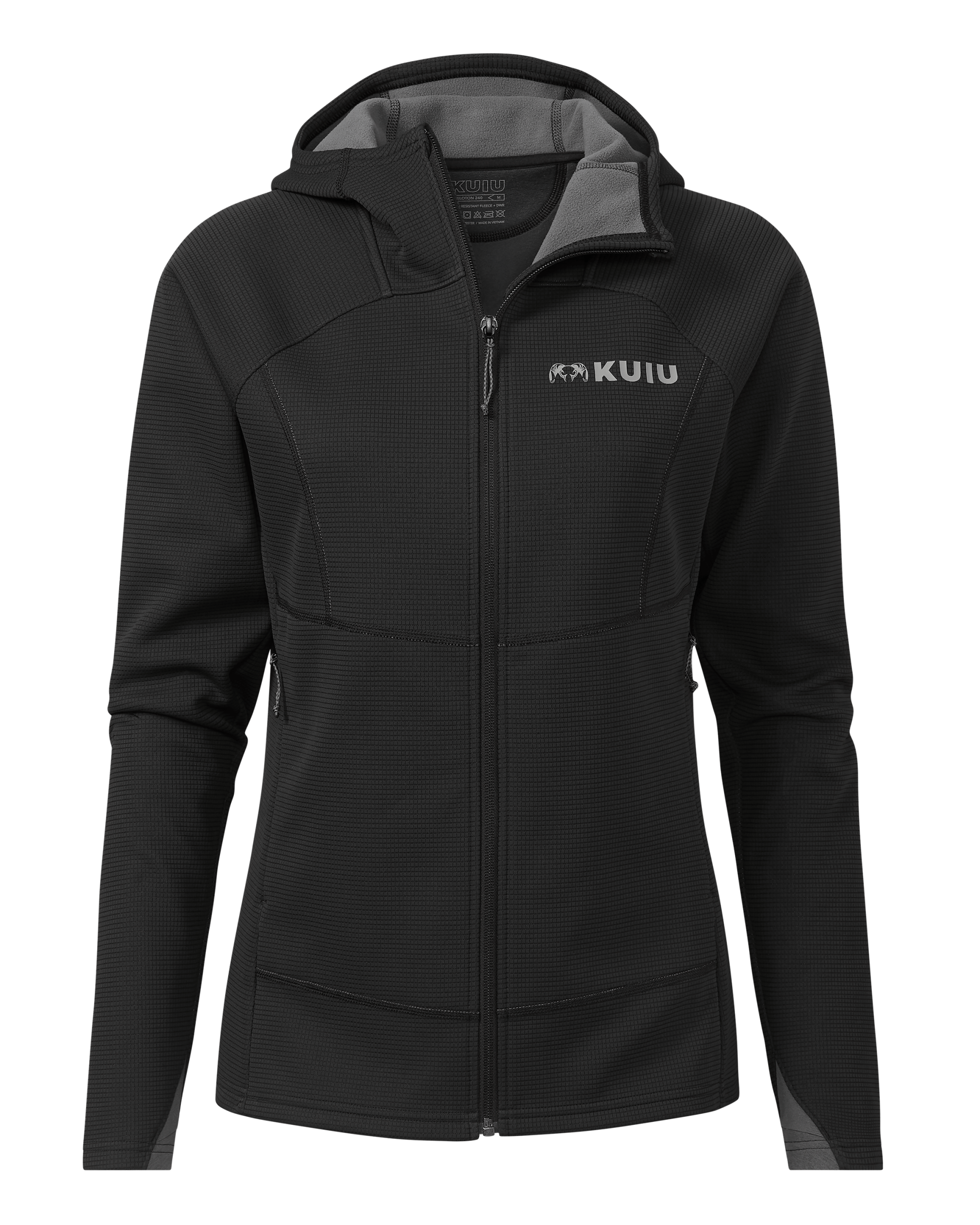 Women's Peloton 240 Full Zip Hoodie | Black