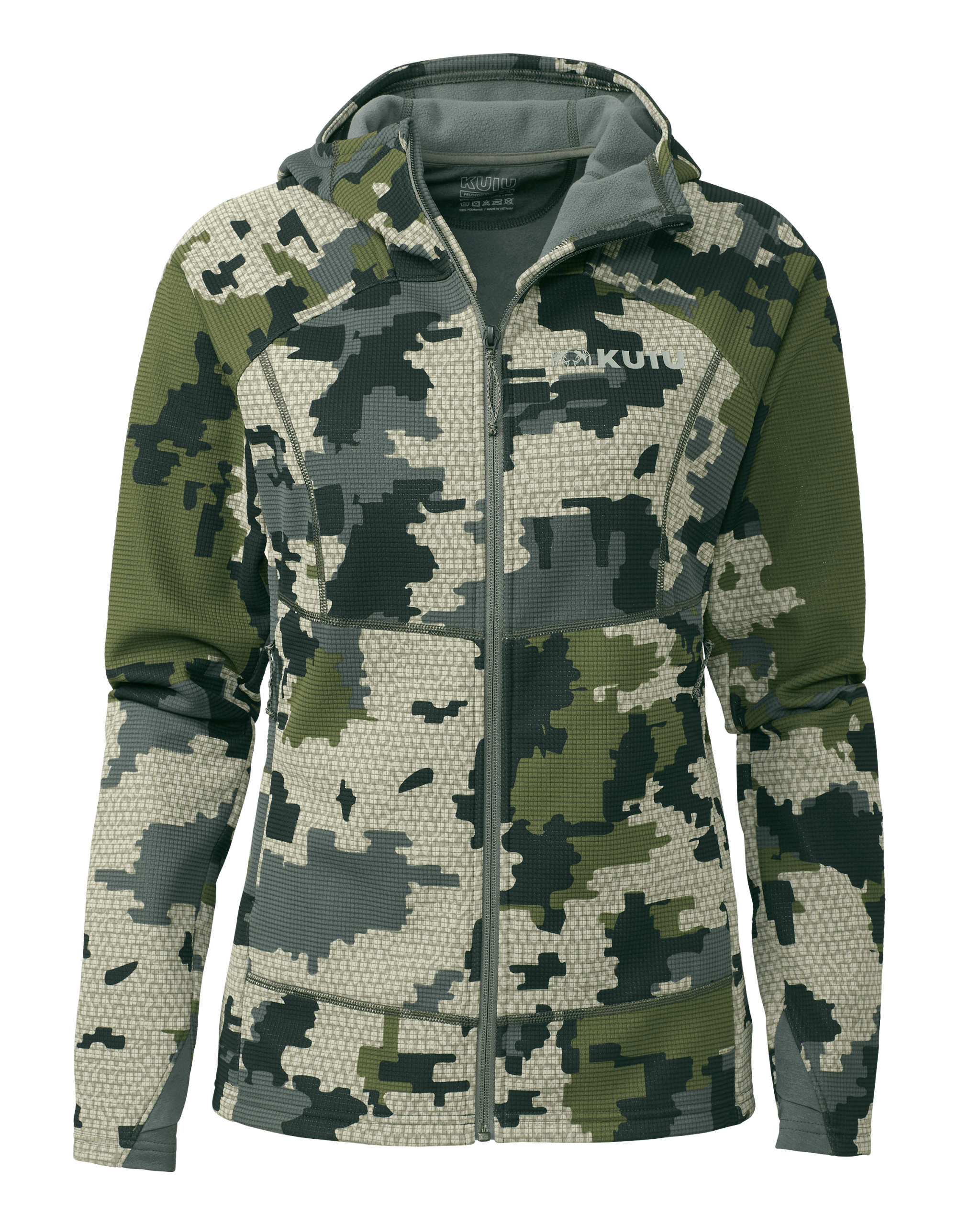 Women's Peloton 240 Full Zip Hoodie | Verde