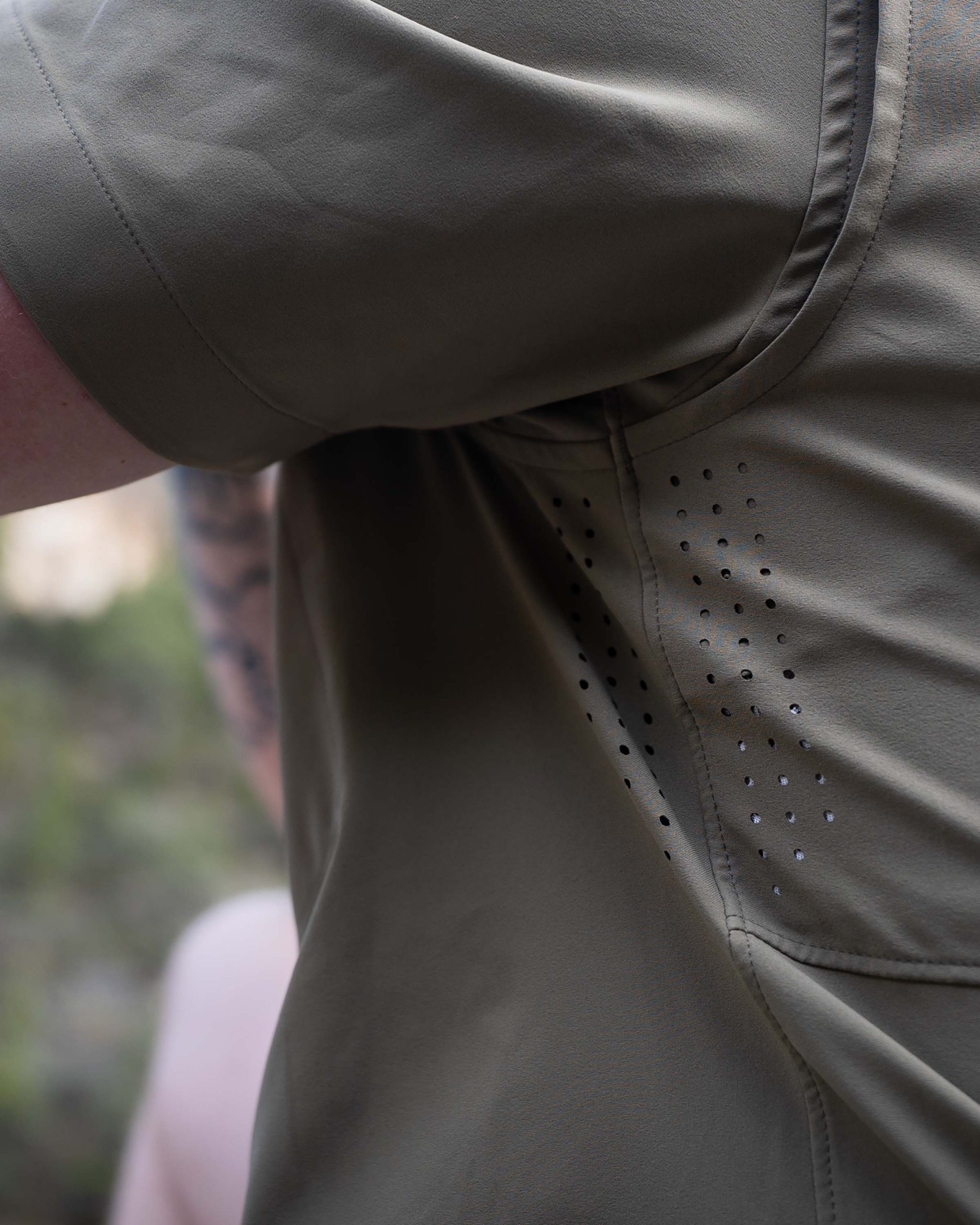 Mesa Vented SS Snap Shirt | Verde - Image 4