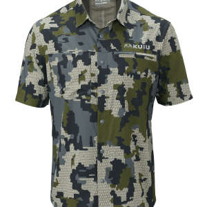 Mesa Vented SS Snap Shirt | Verde