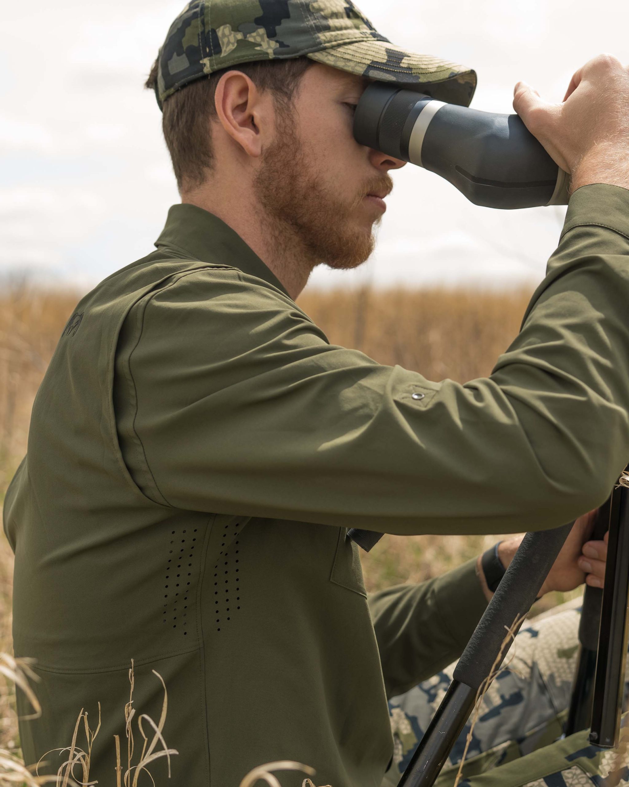 Mesa Vented LS Snap Shirt | Lunar - Image 4