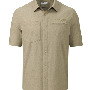 Mesa Vented SS Snap Shirt Topo | Bone Topo Print