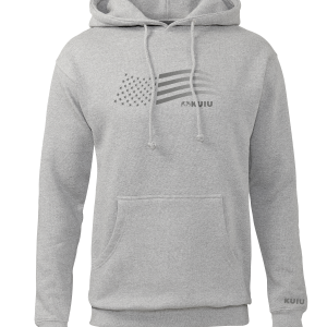 KUIU Flag Hoodie | Heather Grey