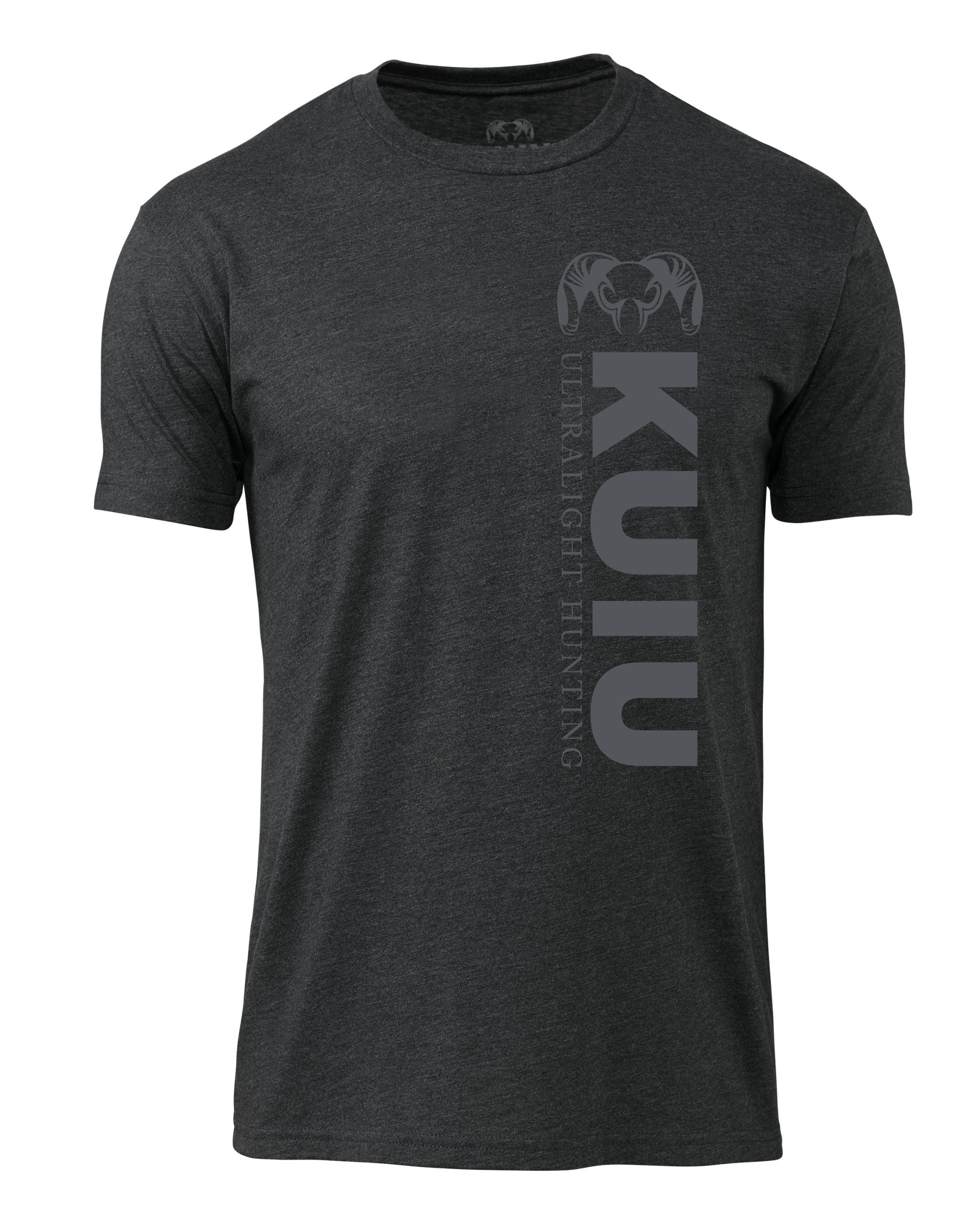 KUIU Solid Vertical T-Shirt | Charcoal