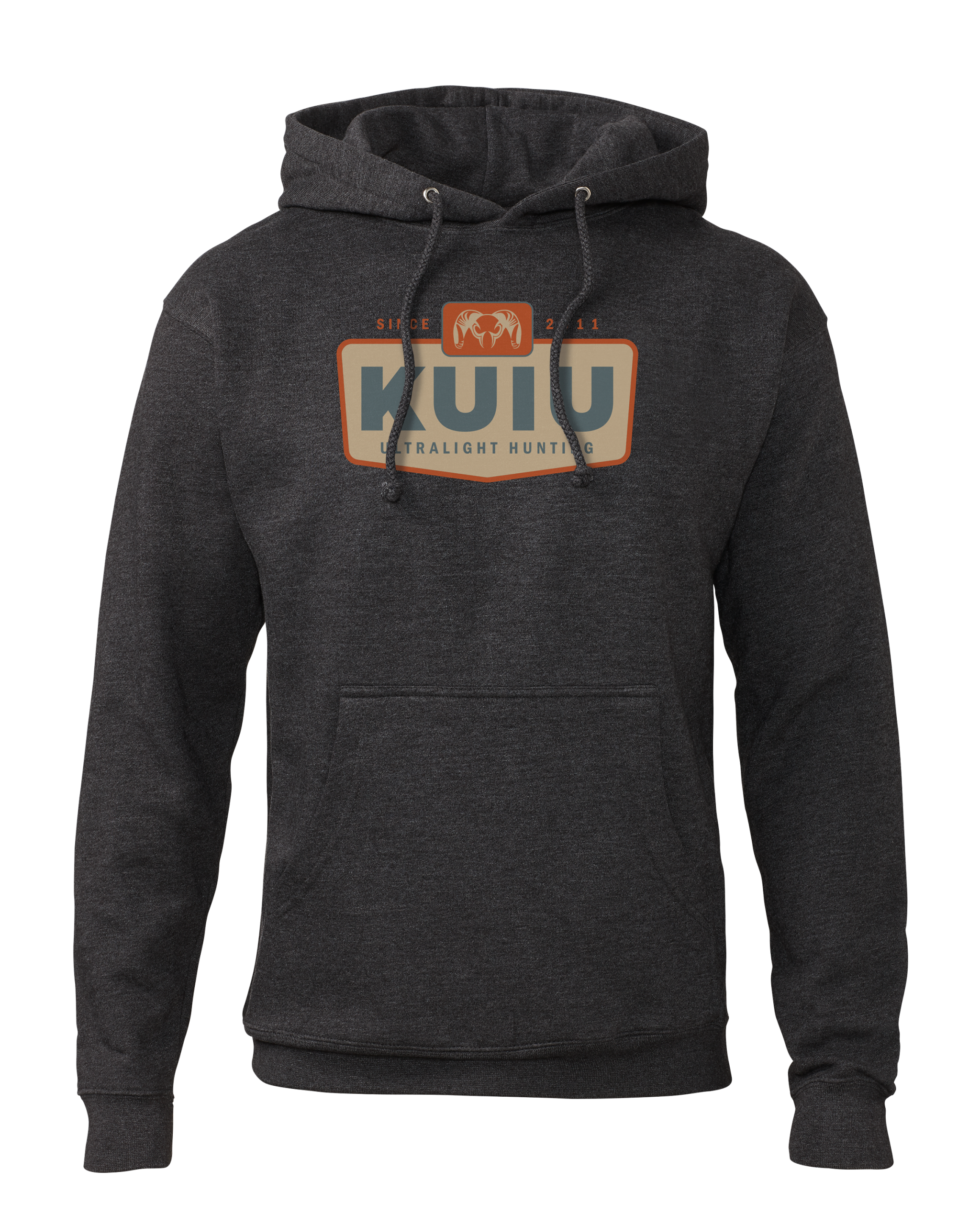 KUIU Patch Hoodie | Charcoal