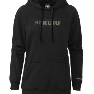 Women's Topo Block Logo Hoodie | Black
