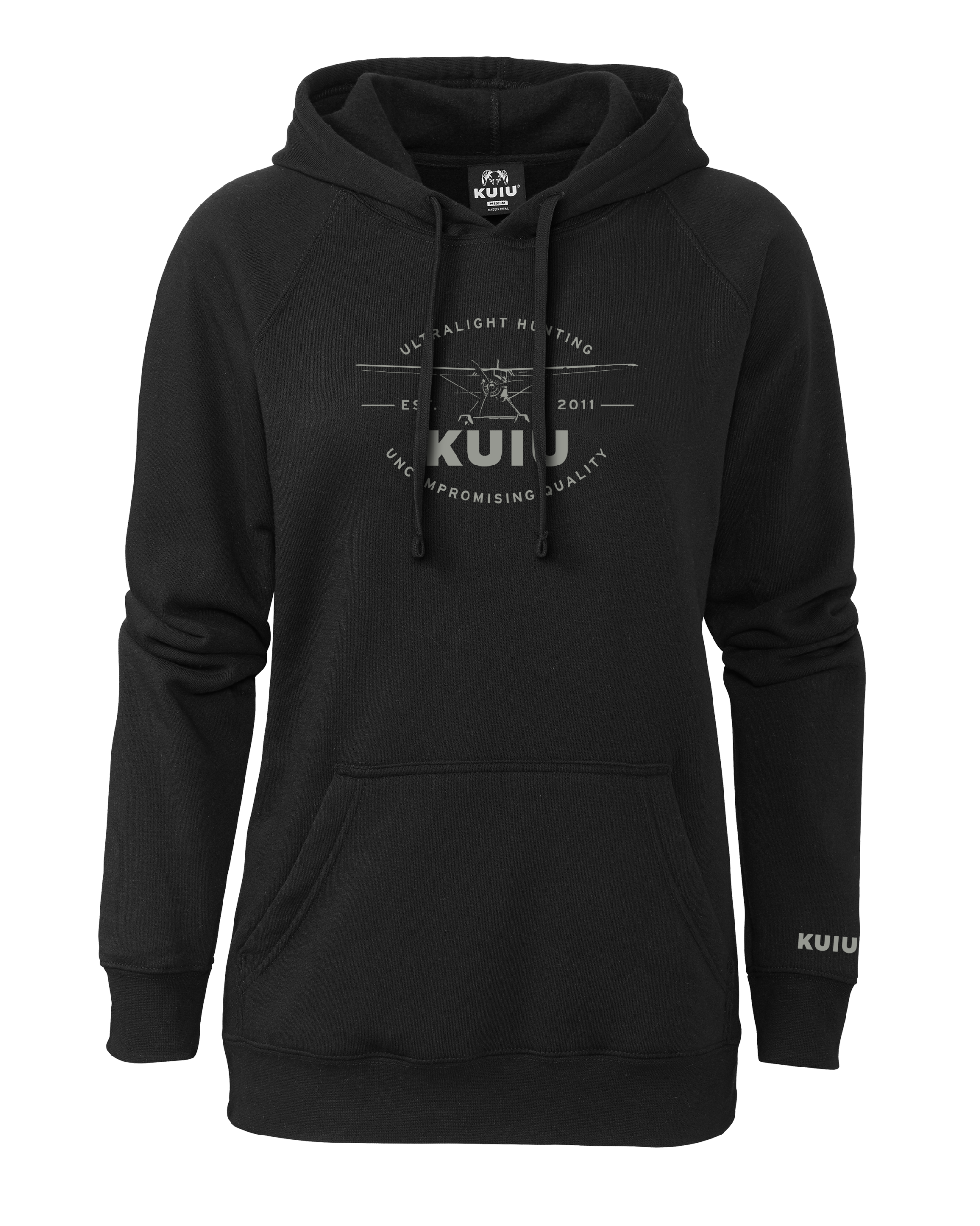 Women's Aviation Hoodie | Black