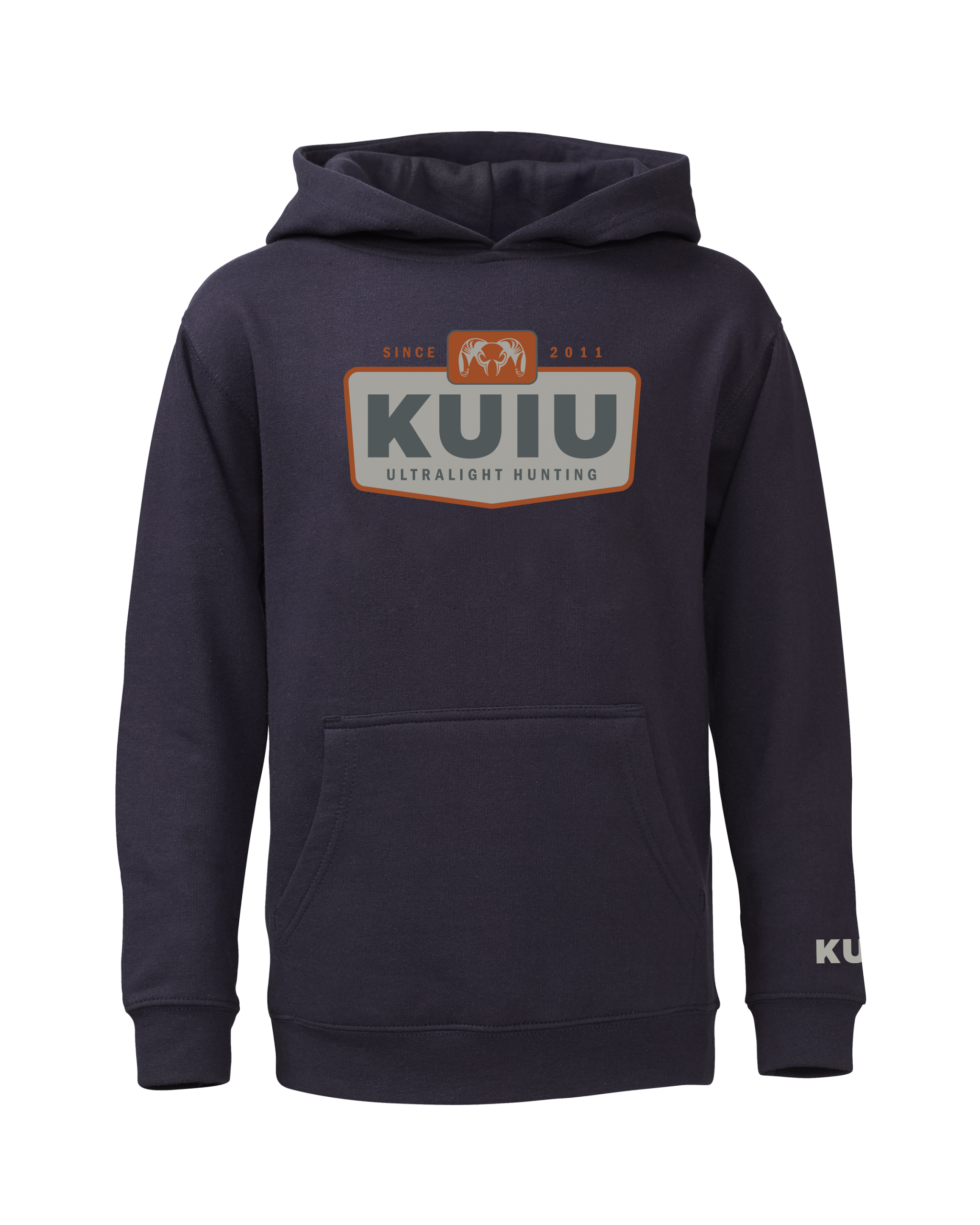 Youth Patch Hoodie | Navy