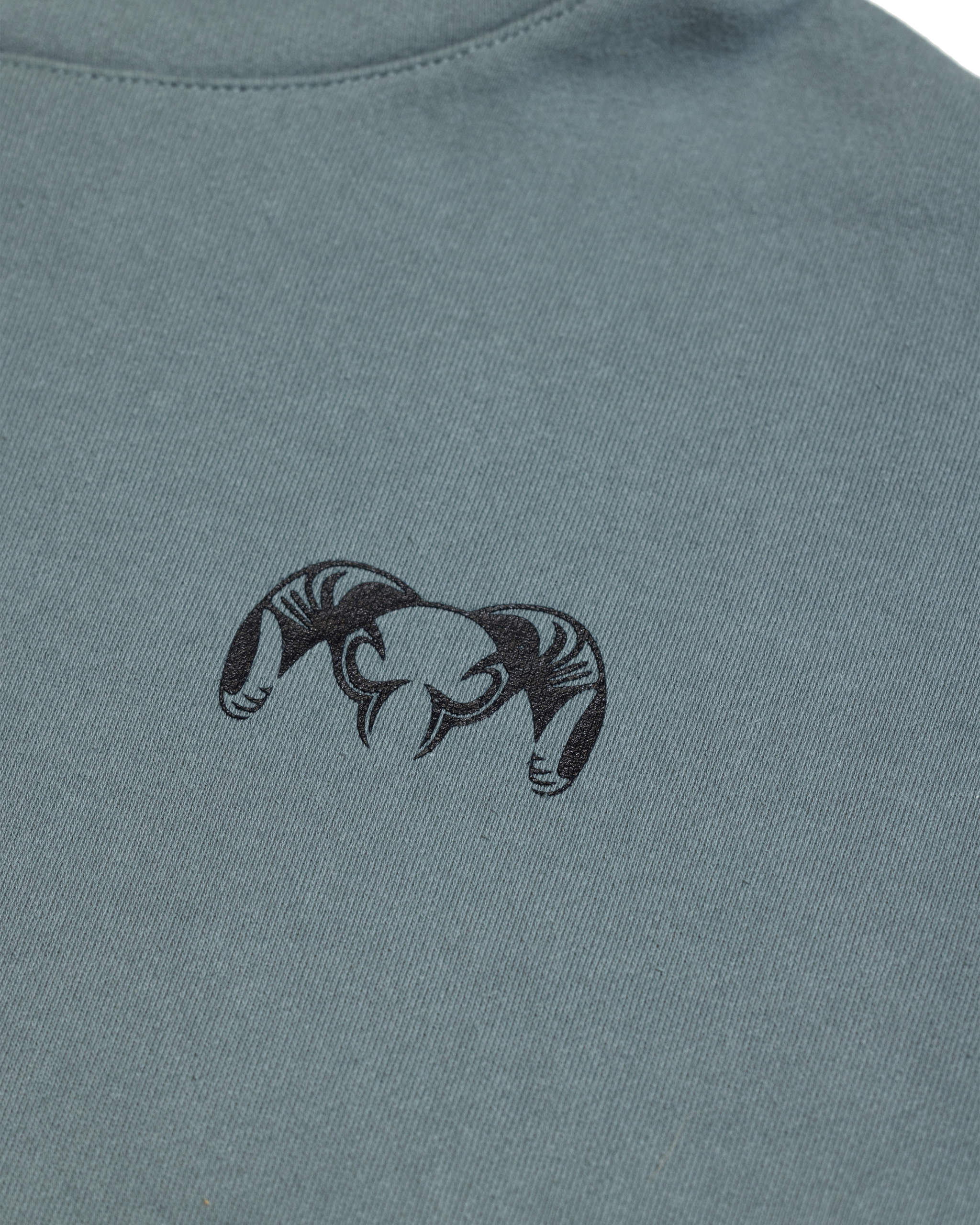 Workgrade Heavyweight Hoodie | Blue - Image 2