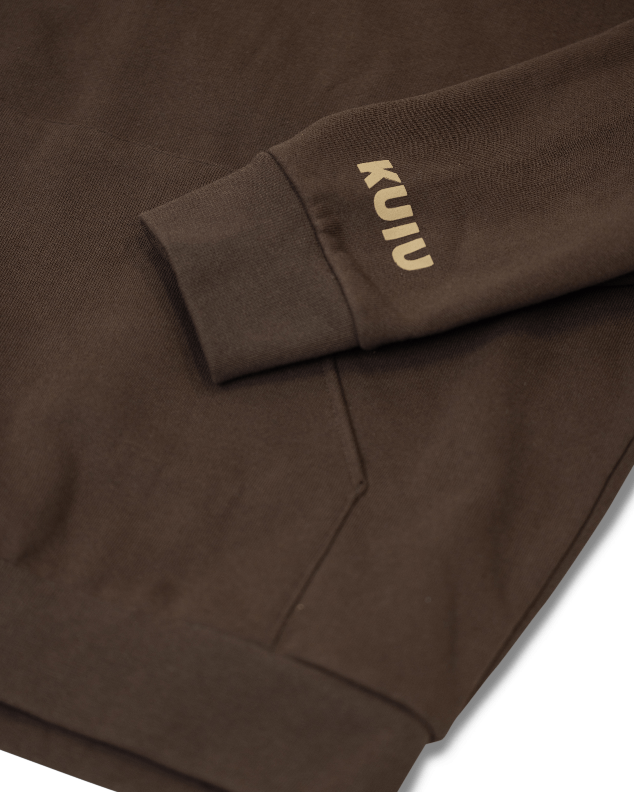 Workgrade Heavyweight Hoodie | Brown - Image 3