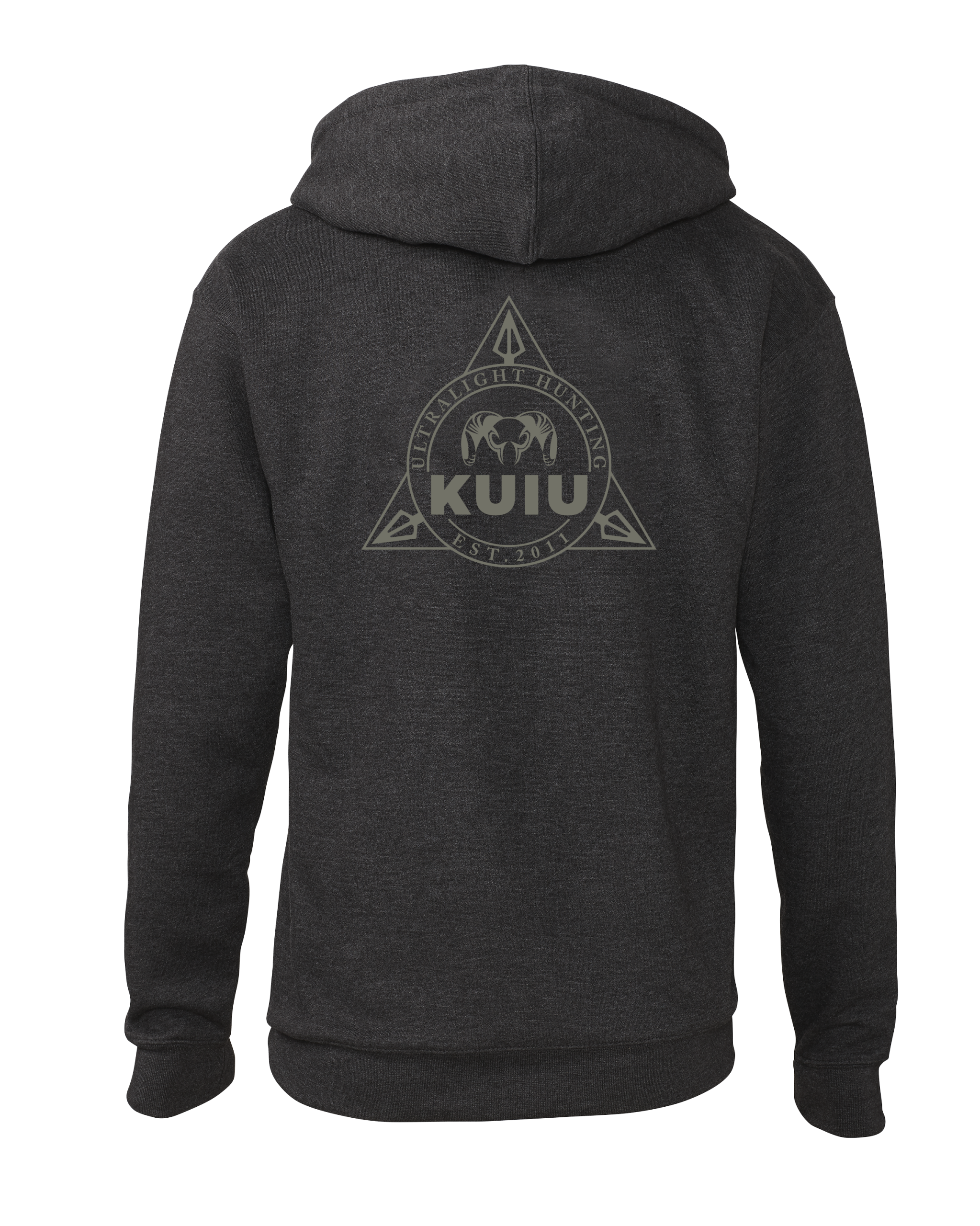 KUIU Bowhunter Badge Hoodie | Charcoal