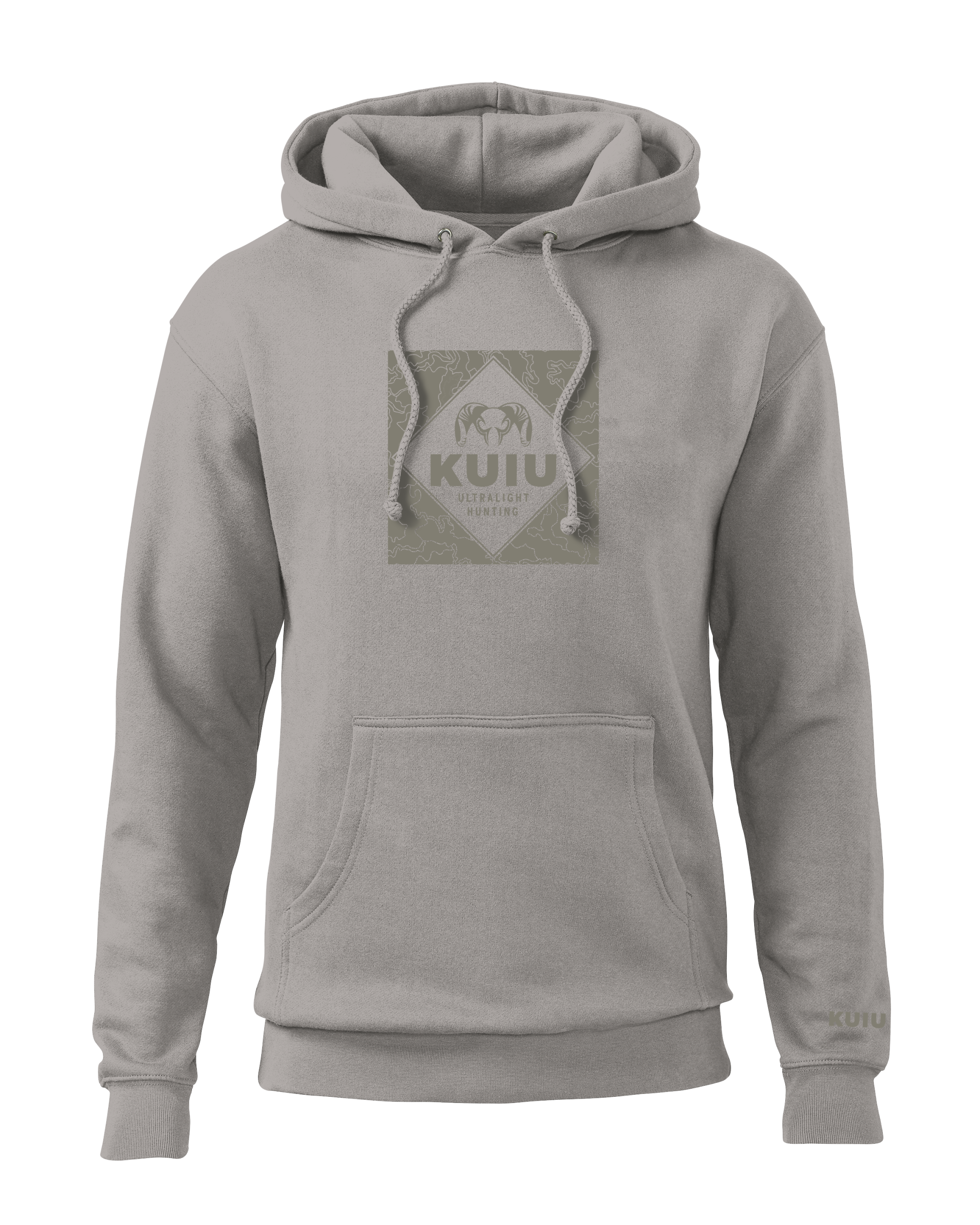 KUIU Camo Outline Hoodie | Cement