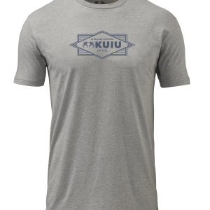 KUIU Emblem Logo T-Shirt | Heather Grey