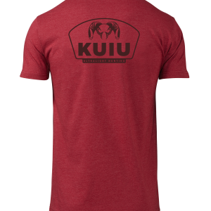 KUIU Shield Back Logo T-Shirt | Cardinal