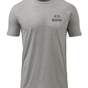 KUIU Ram Chest Logo T-Shirt | Heather Grey