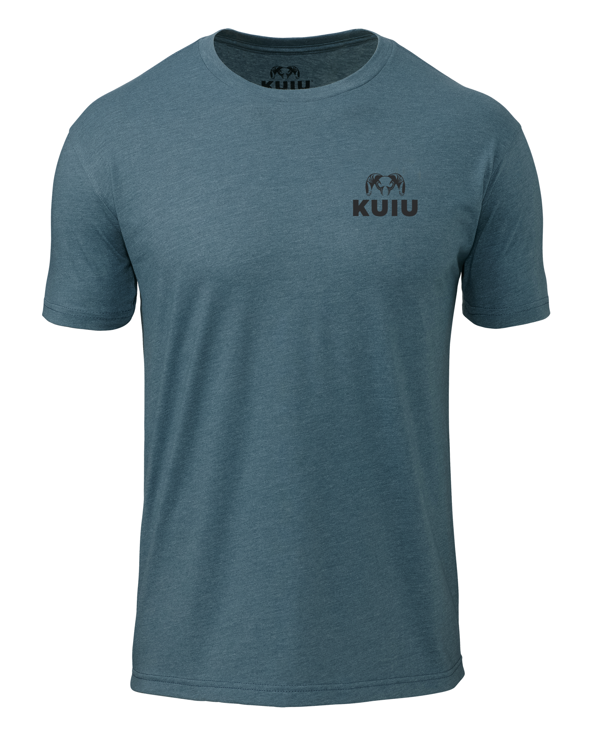 KUIU Ram Chest Logo T-Shirt | Indigo