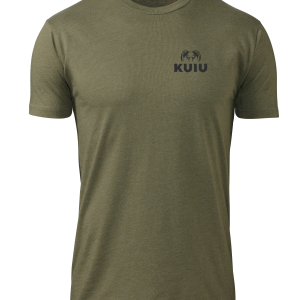 KUIU Ram Chest Logo T-Shirt | Military Green