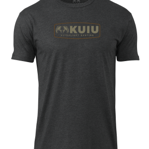 KUIU Outlined Patch T-Shirt | Charcoal